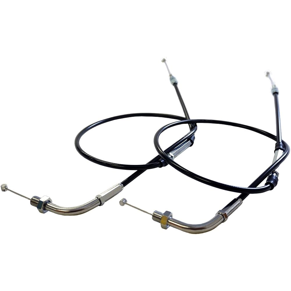HK Genuine specification accelerator wire [Genuine style black 300mm long YAMAHA DragStar Classic400 for DragStar Classic 400 (96-08)]