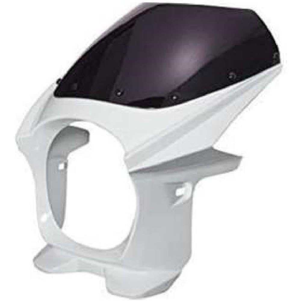 Bike Parts Center Bikini Cowl Pearl White General Purpose φ180 308701