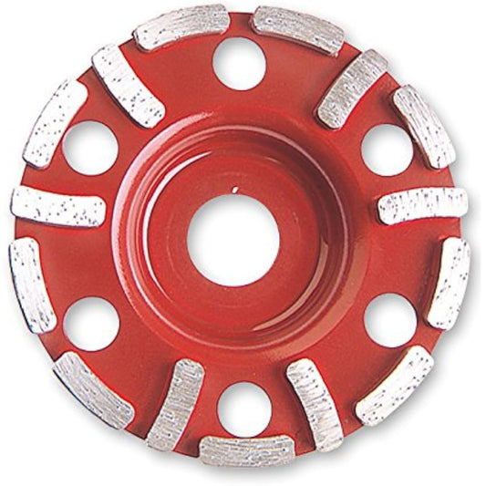 Kure Seisakusho DIAMOND TOOLS Surface grinding, chamfering, and uneven correction of concrete, brick, Kawara, stone, etc. 4” Y-type cup wheel NDX 2062