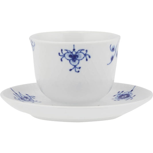 [Regular Imported Product] Royal Copenhagen Blue Palmette Blossom Pair Tea Set Wedding Gift Present 1026459