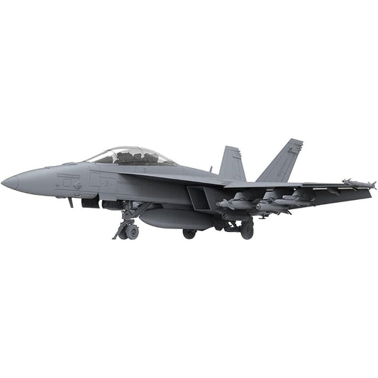 Mon Model 1/48 U.S. Navy Boeing F/A-18F Super Hornet Fighter Two-Seat Plastic Model MLS013