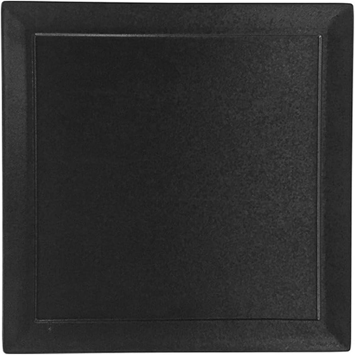 Oriental Plate, 27cm, Black Rust, Simple, Stylish, Square Plate, Lunch Plate, One Plate, Kiln Changed, Microwave Warming, Dishwasher Safe, Made in Japan, KS9100-1007