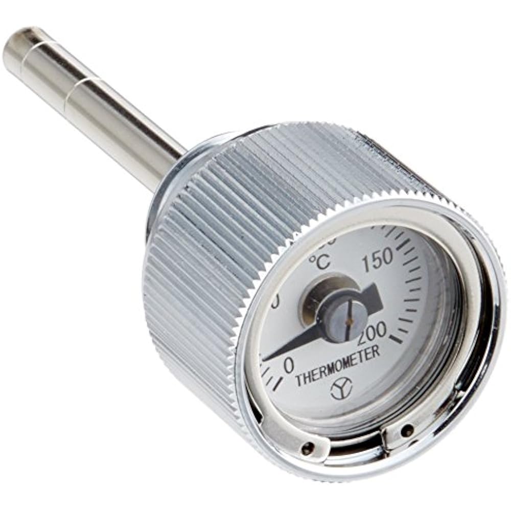 Daytona Motorcycle Oil Temperature Gauge with Dipstick Chrome Plated Measurement Range 0~200℃ Monkey/Gorilla (78~) <Z50JA/AB27> 93339