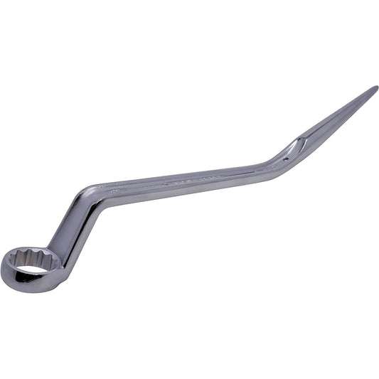 KAKUI KSM-27SB Box Wrench for Shear Bolts with Curved Socket, Fully Polished Finish, 27mm/High Strength Bolt Diameter M16