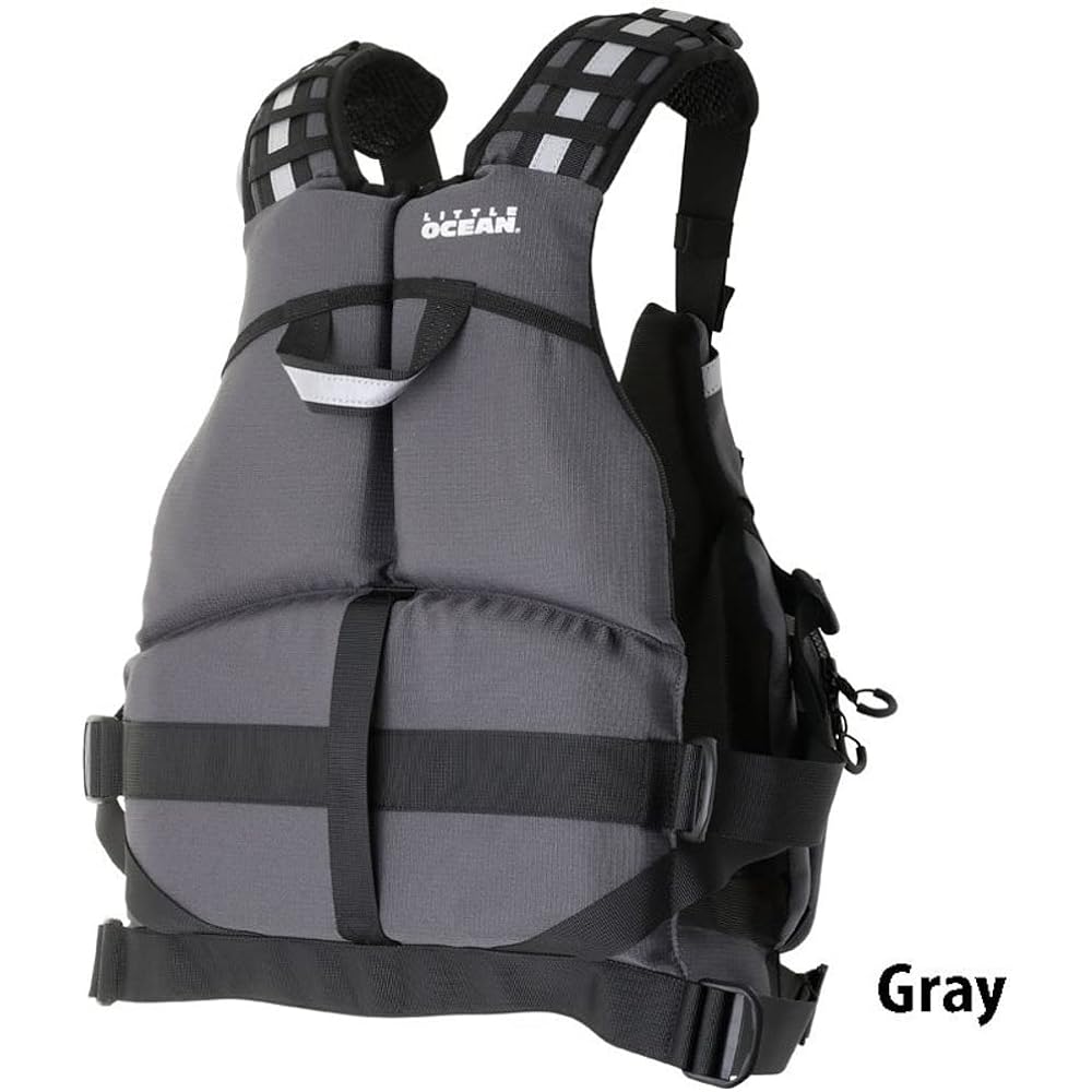 LITTLE PRESENTS DTP Kayak Fishing PFD PF-08 Gray