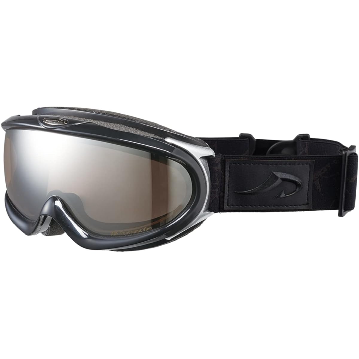 AX Ski/Snowboard Goggles Double Lens Glasses/Helmet Compatible Lens: Light Pink Base Mirror: Silver Mirror AX888-WMD