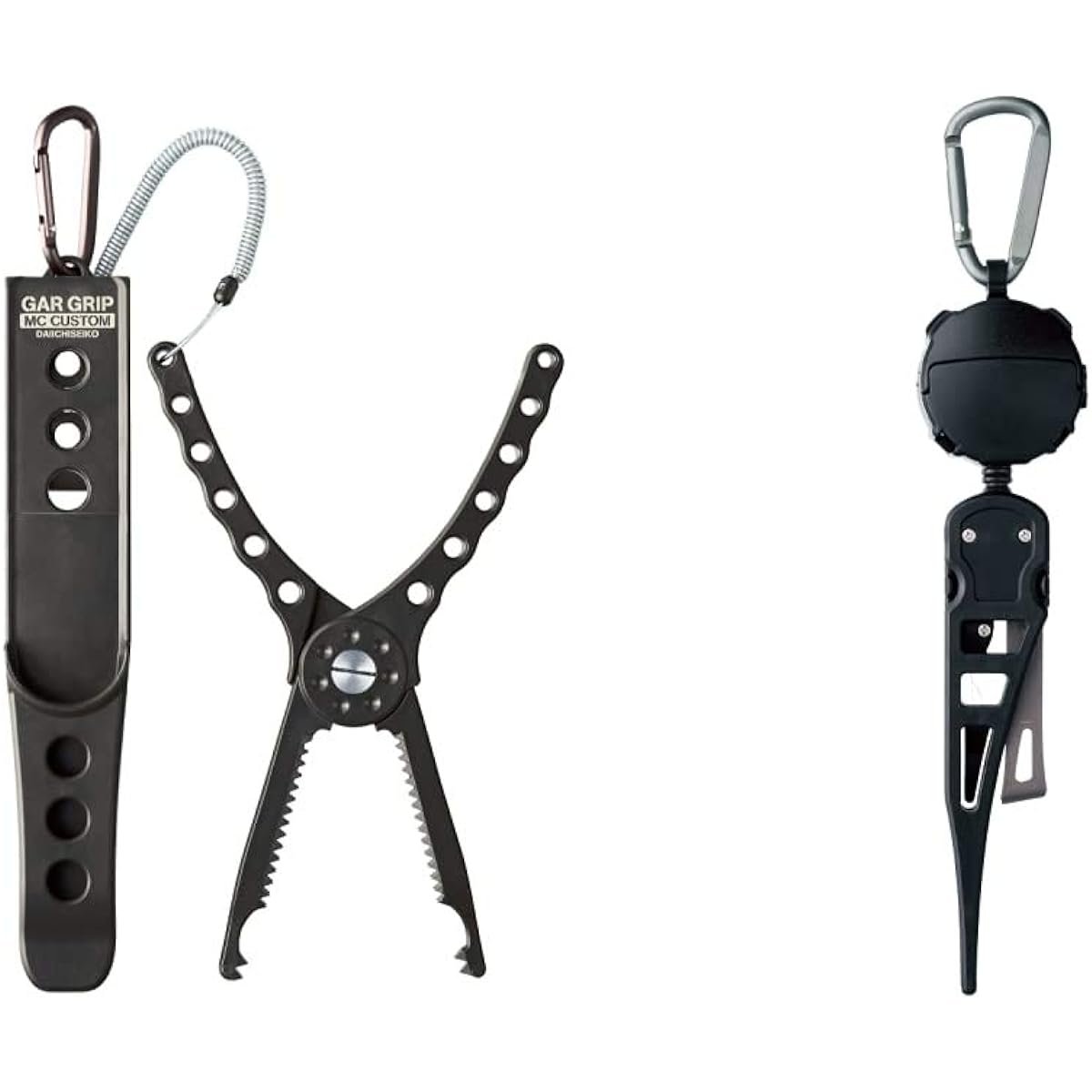 Daiichi Seiko Fish Grip Gar Grip MC Custom Black Fish Clip Fishing Pliers Fishing Grip Fishing