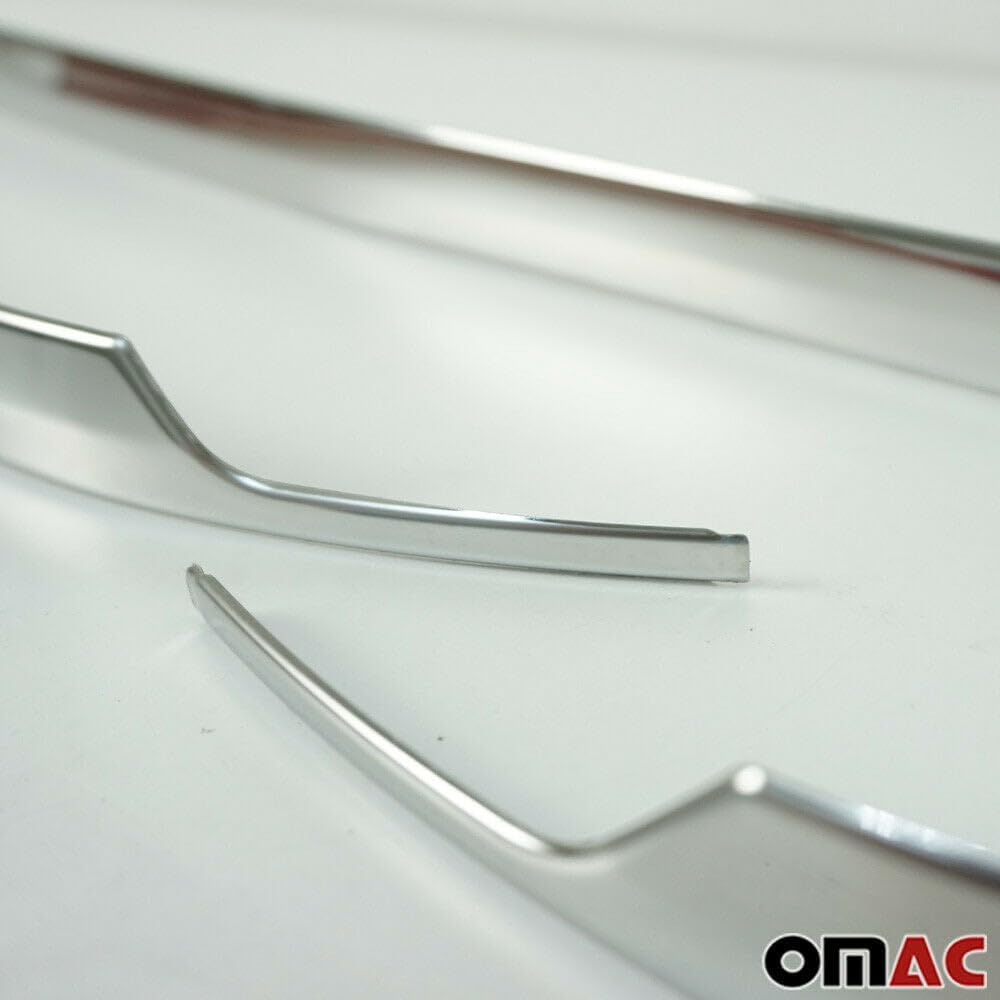 Volkswagen Tiguan Short 2018-2022 Chrome Rear Bumper Guard Trunk Sue Trim Protector 3 Stainless Steel | Exterior Accessories for Car