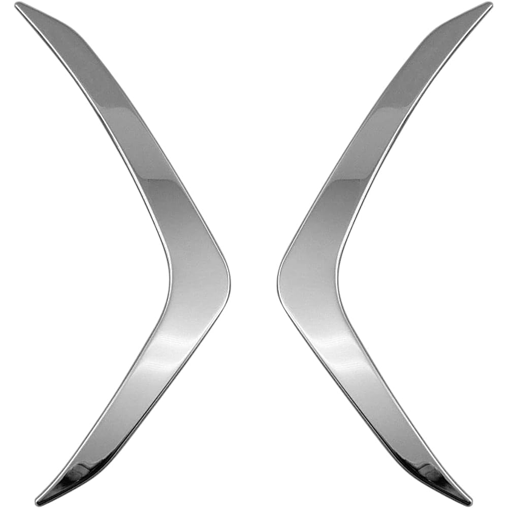 BRIGHTZ Rooks 44 45 47 48 Early Super Mirror Stainless Plated Fog Light Panel 2PC [FRO-ETC-MID-052] B44A B45A B47A B48A 46901