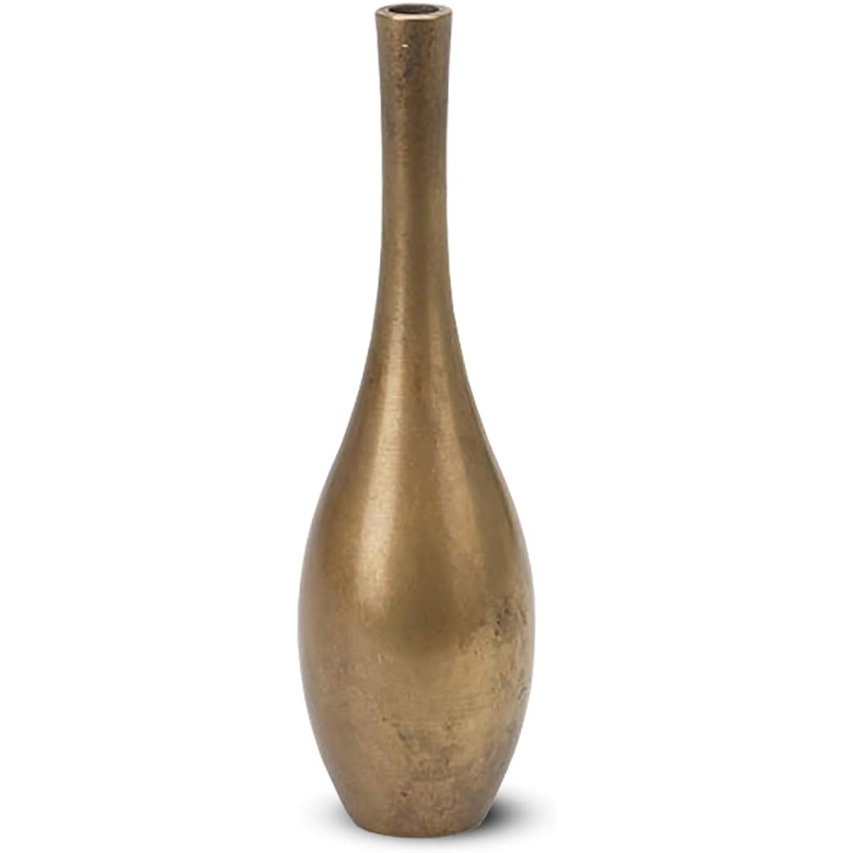 505203 Nousaku Vase Sorori-Mini Golden Brown φ3.5cm H12cm Brass (60% Copper 40% Zinc) Case Made in Japan