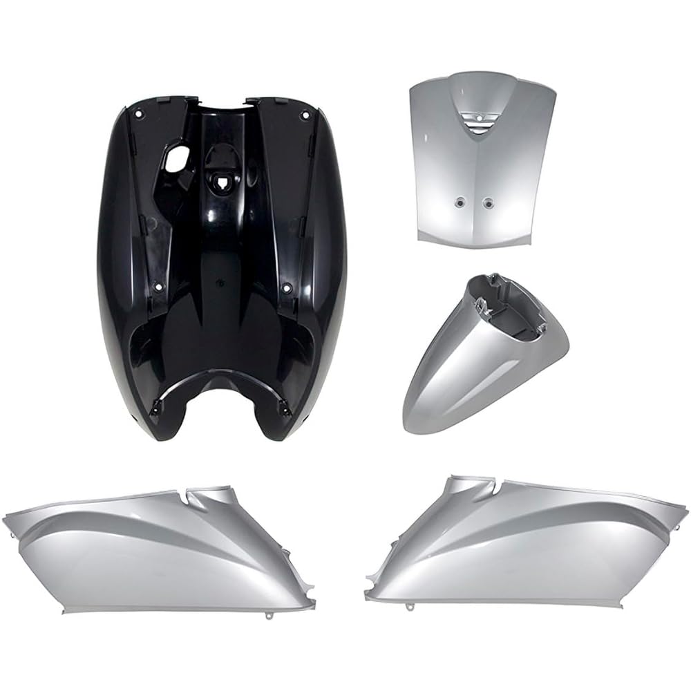 Bike Parts Center Today Genuine Type Exterior Set 5 Piece Set Black Black Cowl Painted Honda Today AF61 304315