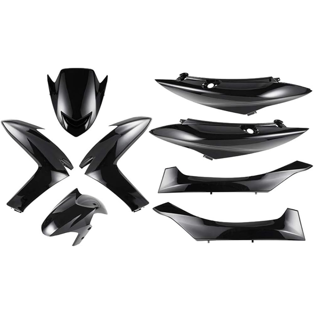 Bike Parts Center Exterior Set 8 Piece Set White Cowl Painted Genuine Type Yamaha Majesty S/S-MAX SG28J 315907