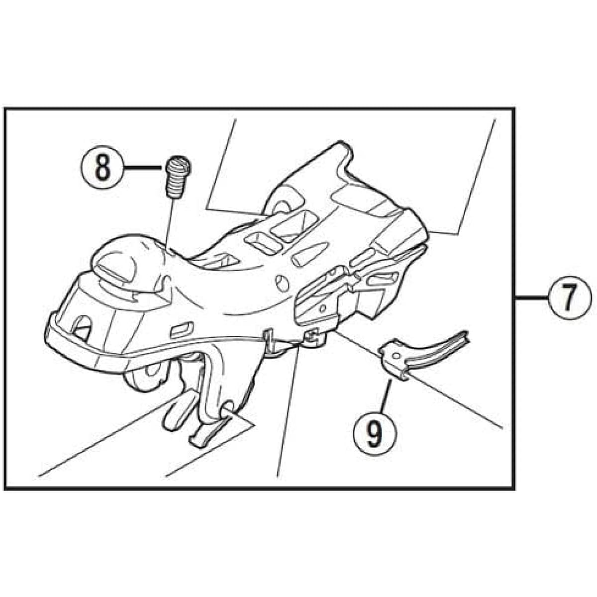 SHIMANO ST-6800 bracket