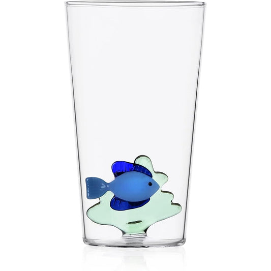 ICHENDORF Long Tumbler Fish and Seaweed blue fish green seaweed 09352266-CN