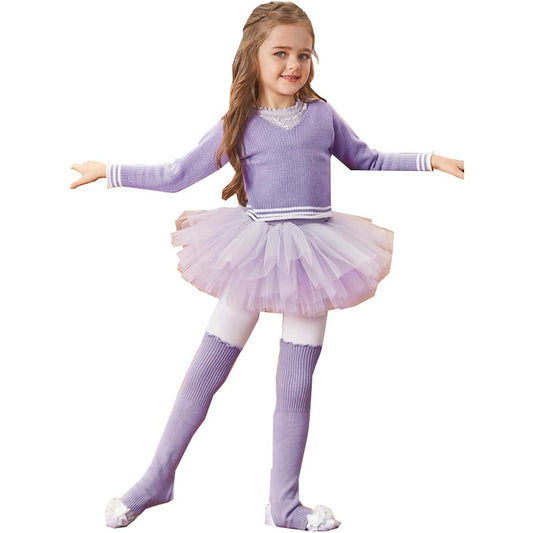 Manana ma25 Cachecoeur Sweater Ballet Kids Junior Adult Warm-up Thermal Wear