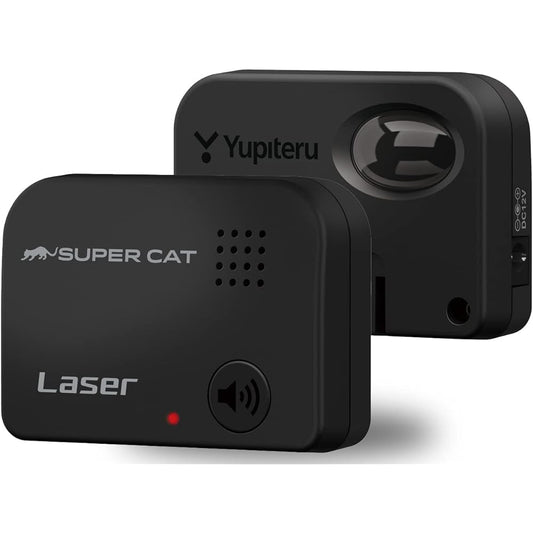 Yupiteru Laser Detector SUPER CAT LS21 4th Generation Amplifier IC Compact 3 Year Warranty Yupiteru Black