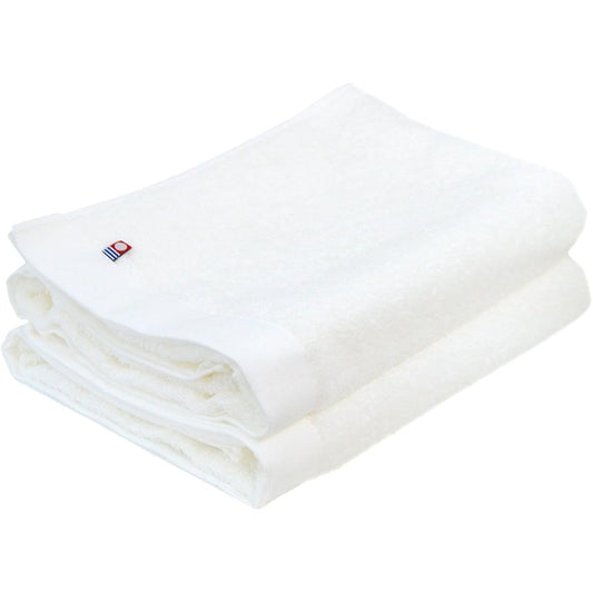 Imabari Towel Resort Hotel Style Bath Towel Set of 2 (White)