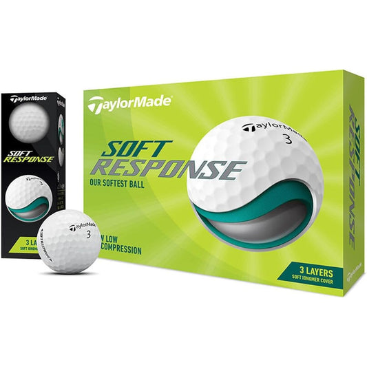 TaylorMade TM22 Soft Response JPN dz Soft Response Golf Ball 2022 N0803601 White