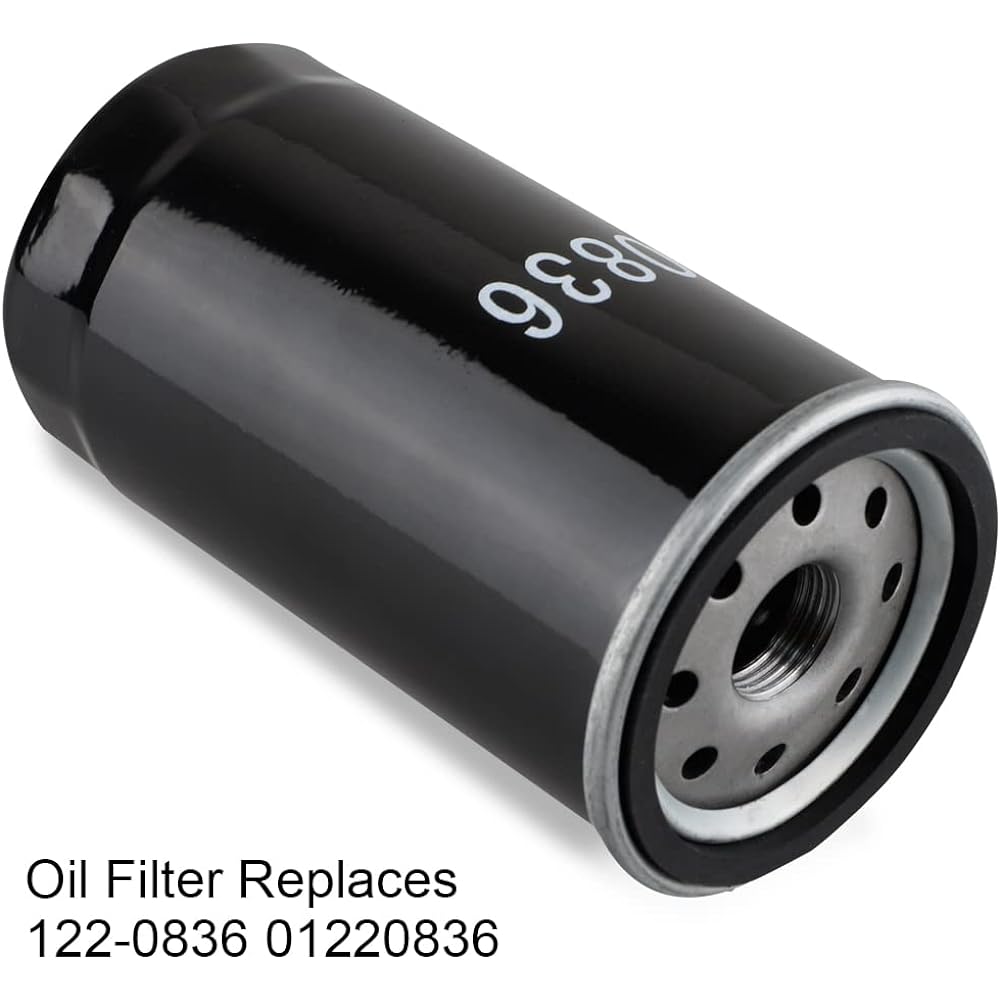 Huswell 122-0836 Oil Filter 149-2341-01 Fuel filter 140-3116 Air filter CUMMINS on 5500 4000 RV Generator HGJAA HGJAB HGJAC-Oil Change Kit