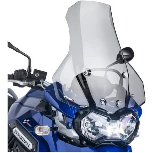 BULLE TOURING PUIG TIGER EXPLORER 1200 2012-2015 Fumé Pare Brise