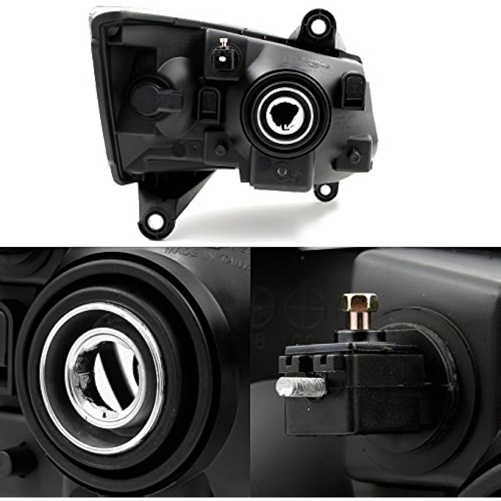 DODGE GRAND CARAVAN Clear headlight headlamp driver's seat left+passenger seat replacement pair