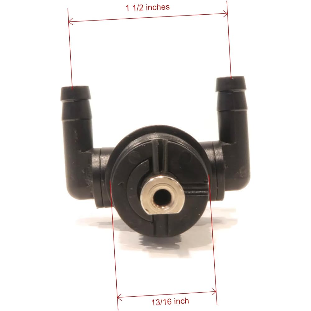 Fuel Pet Cock Valve, 3 Way 1999 Polaris Sportsman 500, A99ch50AA, A99ch50eb