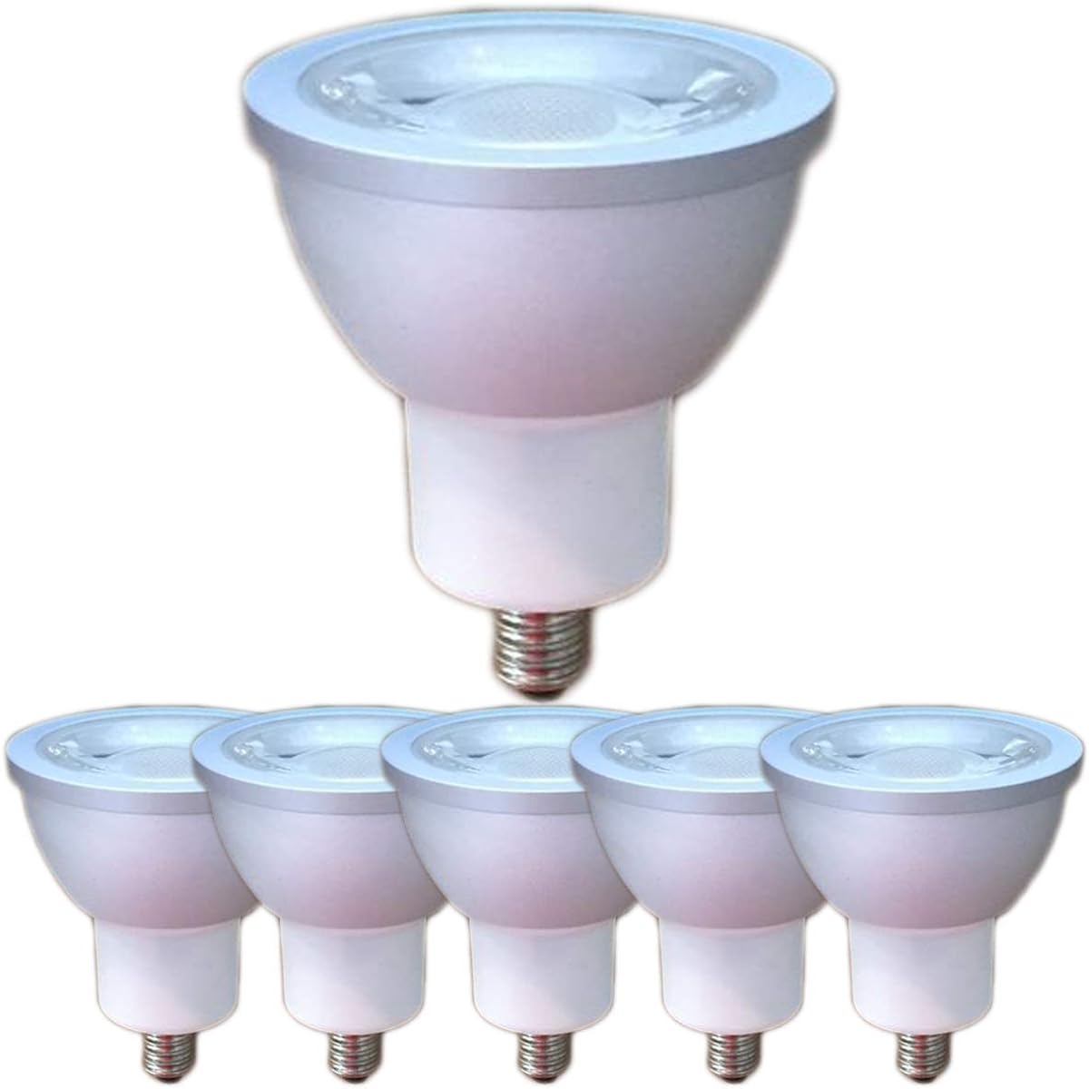 VIMTECH LED Bulb EZ10 Base 12V COB6W JR50 LED Spotlight Medium Angle 30 Degree Halogen Type 50W to 60W Equivalent Compatible with Sealed Appliances (Equivalent to Neutral White (5000K), 6W EZ10 Base (Set of 6))