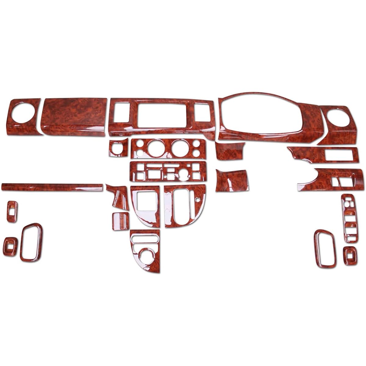 TRISTAR'S [Every Evan DA64V Every Wagon DA64W] Interior Panel, 24P, Brown Grain Wood