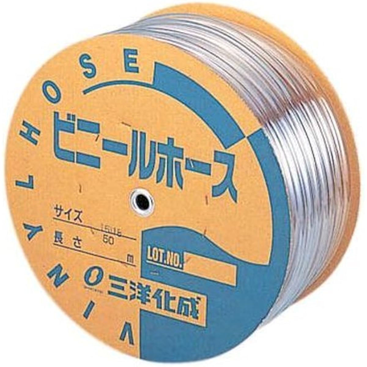 Sanyo Chemical Transparent Hose 19×23 TM-1923D50T 50M Drum Winding