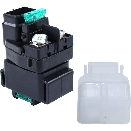 Starter Solenoid Relay Compatible with Arctic Cat 375 400 454 500 4x4 1998-2005 Cat Bearcat 454 1996-1997, Suzuki LT-A500F Quadmaster LT-F500F Quadrunner 1998-2002.