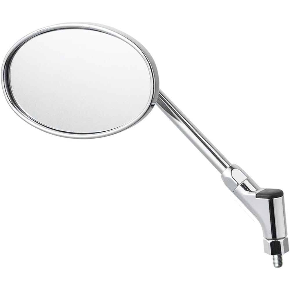 Tanax Bike Mirror Napoleon Classical 2 Mirror Chrome Plated Left and Right Common 10mm Positive Thread AB2-101-10