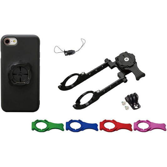 [REC MOUNT+ / REC MOUNT+] Cycle Mount Kit for iPhone 6/6S/7/8 [R+Cycle1-iPC1] (Narrow Mount+ exclusive case)