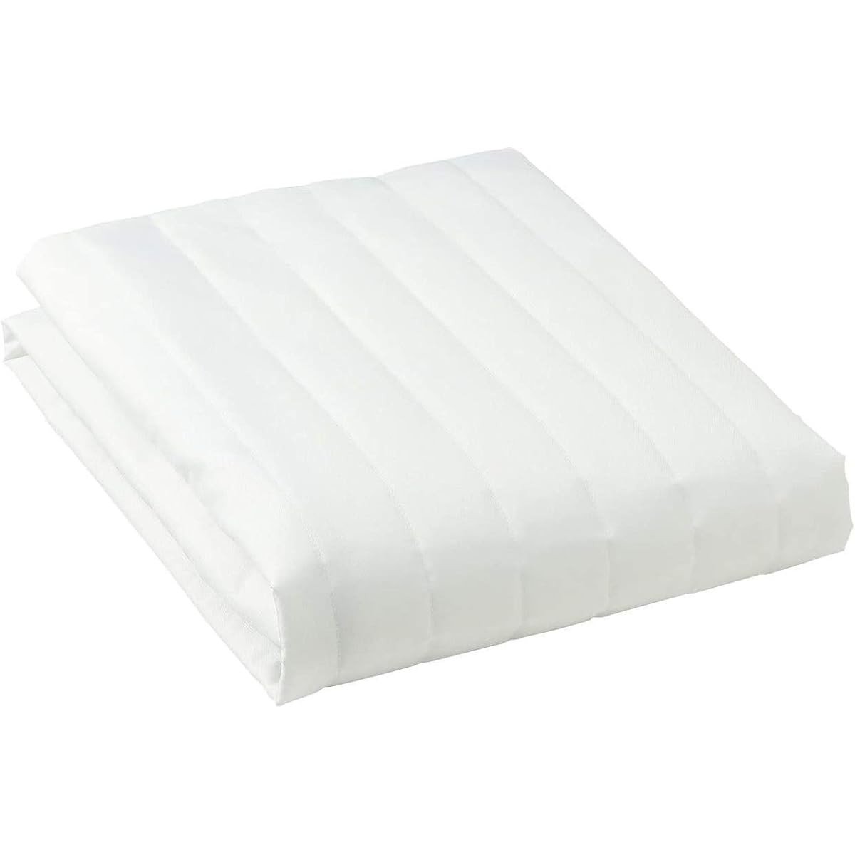 MUJI Washable cover for single mattress with legs (for steel frame) 02526962, White