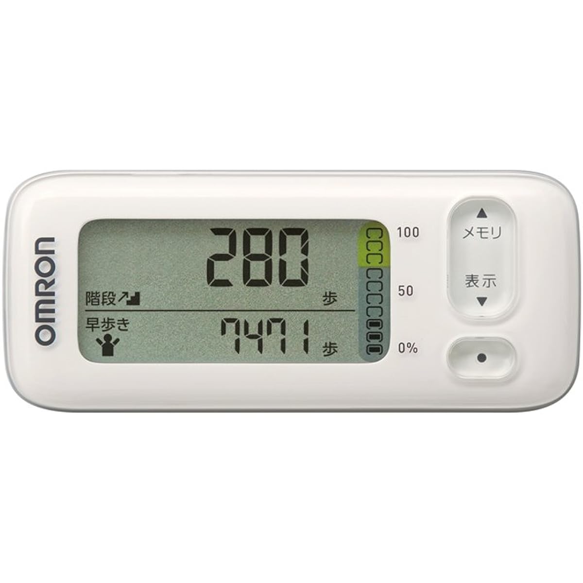OMRON Activity Meter (White) OMRON Calorie Scan HJA-404-W