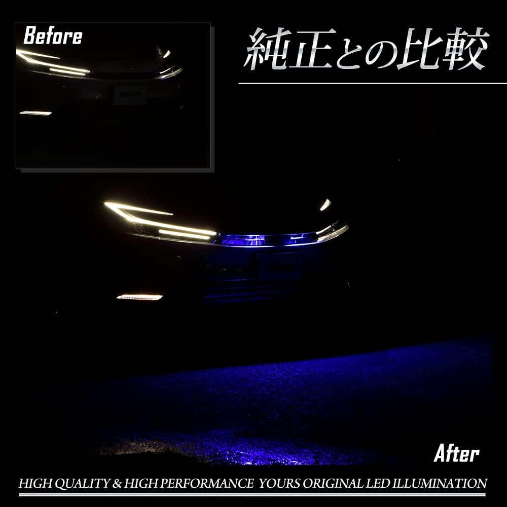 YOURS. Prius 60 Series Exclusive LED Grill Illumination [Blue] 60 PRIUS Custom Parts Accessories Dress Up Toyota TOYOTA y501-055 [5] M