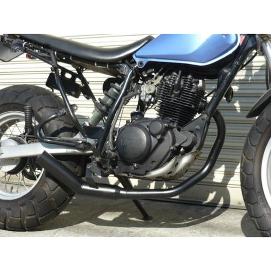 PRETTY RACING TW200 TW225 Short Tube Muffler, Black