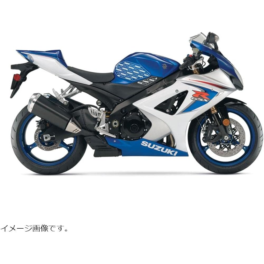 Stomp Grip Traction Pad Tank Kit Clear VOLCANO GSXR1000 07-08 55-10-0053C