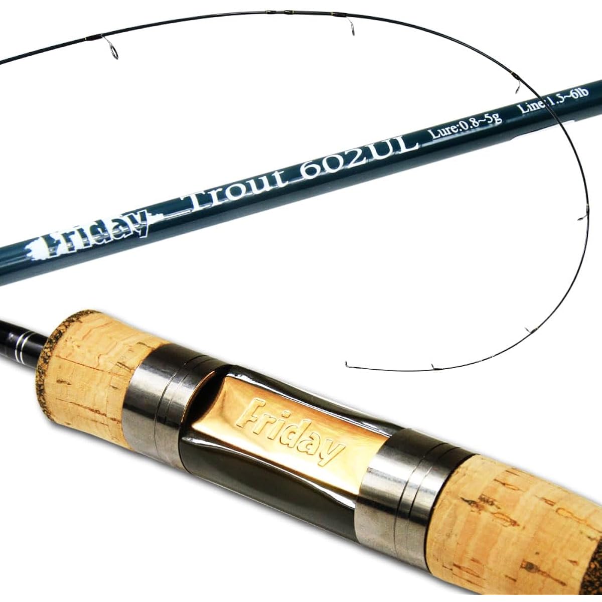 Cage Fishing Gear Area Trout Trout Rod FRIDAY TROUT SPIN (Friday Trout Spin) 602UL (ori-780360)