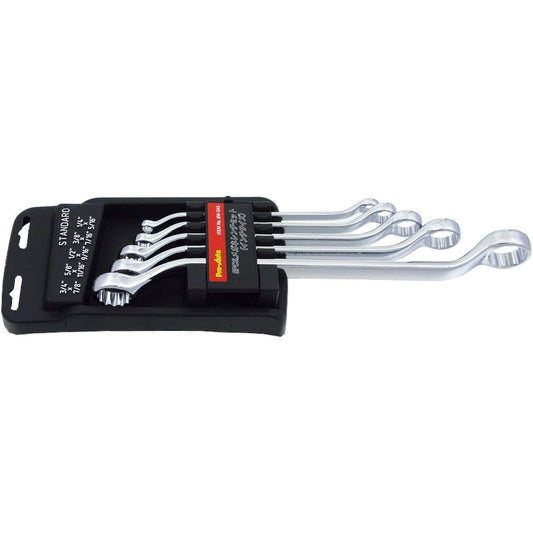 Suekage Tool Pro-Auto 5-Piece Box Wrench Set (inch) BW-5AS