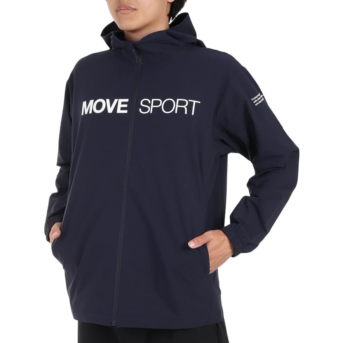 [DESCENTE] Sweatshirt Full Zip Parka AIRY TRANSFER Heat Retention Lightweight Water Repellent Windproof MOVESPORT MVSP