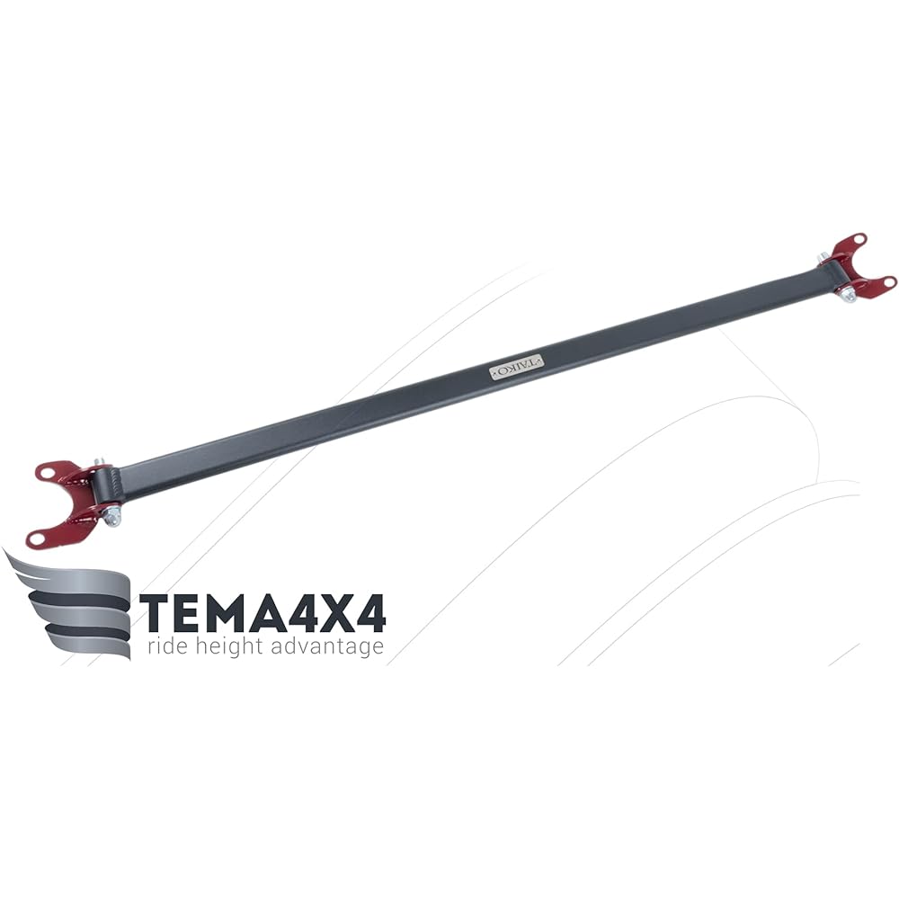 Compatible with TEMA4X4 TAIKO Rear Tower Stratt Bar Blace BMW 3 Series E46 1998-2006