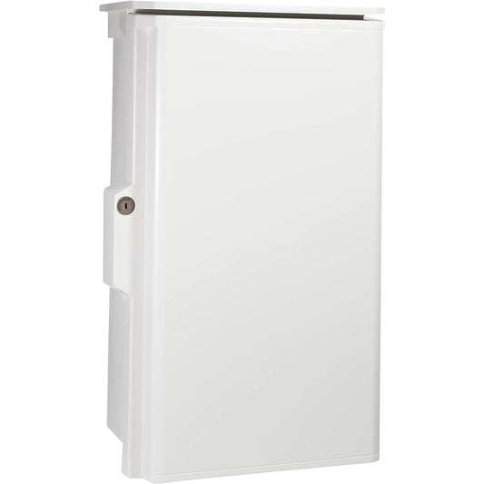 Nitto Kogyo Weatherproof Plastic Box with Key, Roofed, General-purpose Type OPK18-35A [*Images and colors are for illustration purposes only. ]