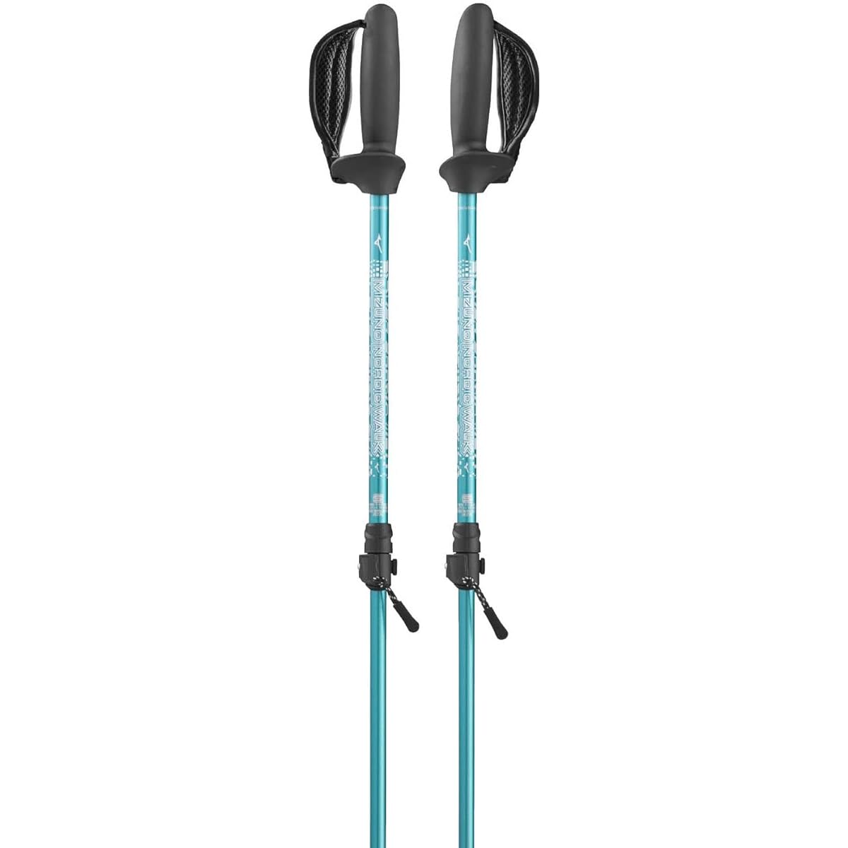 MIZUNO Nordic Walk Walking Poles, Soft Hold Standard, Set of 2, Unisex, For Health/For Those Who Want to Start Walking King