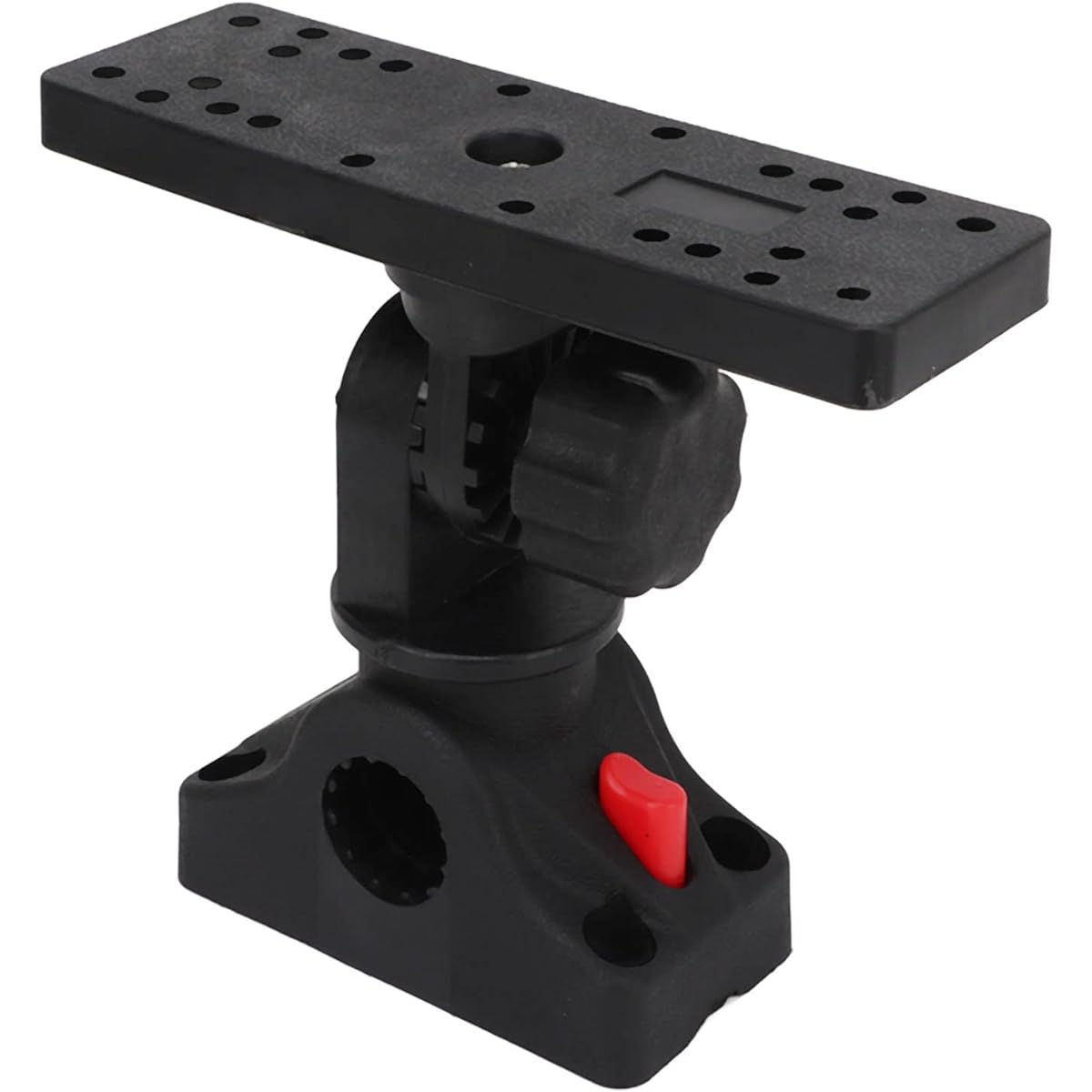 Fish Finder Mount, 360 Degree Rotation Detachable Universal Boat Fish Finder Electronic Mount