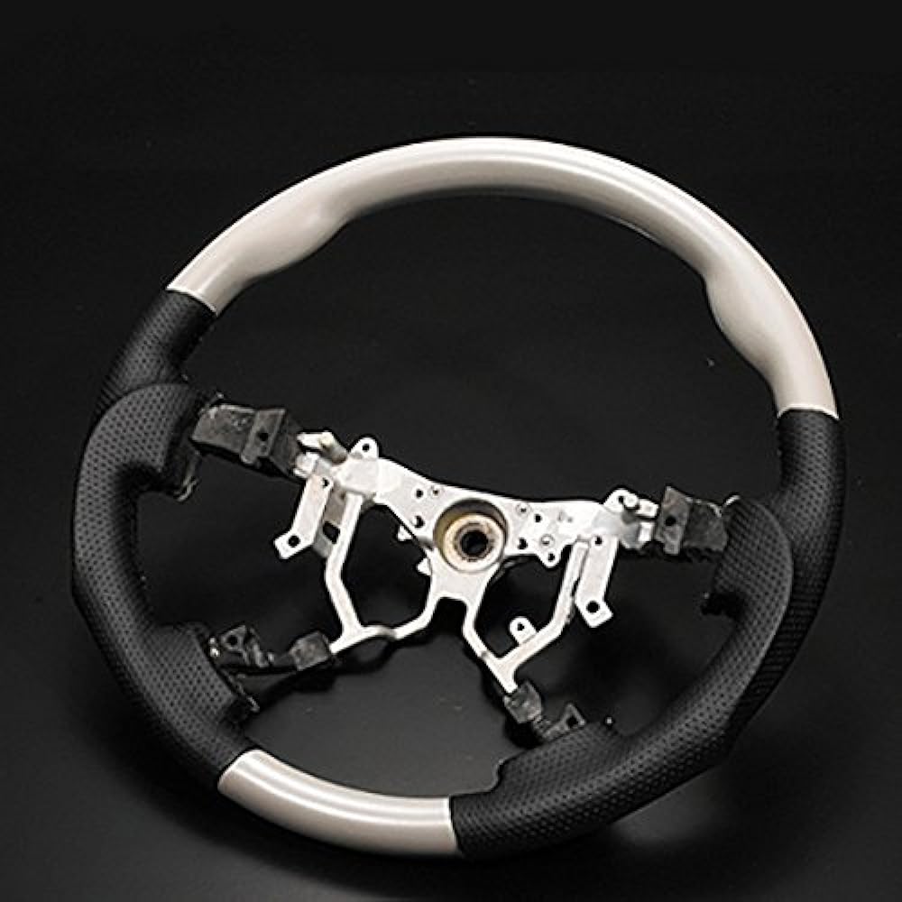 LANBO Steering Toyota Hiace 200 Series Regius Ace 4 Type Gun Grip White Pearl Crystal Shine 070 Dress Up Custom Parts Genuine Replacement LSTH200-070