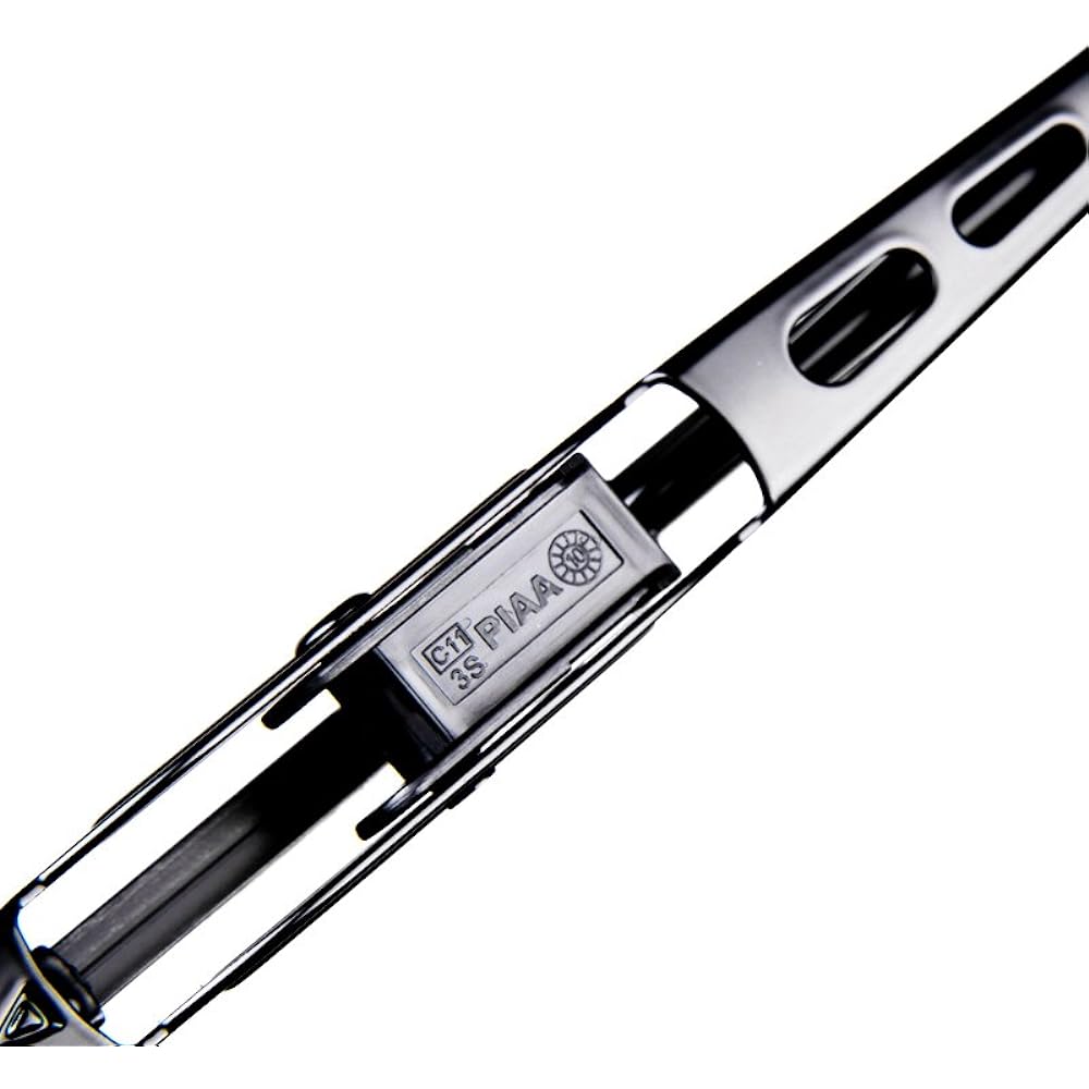 PIAA Wiper Blade 500mm Super Strong Silicated Special Silicone Rubber 1 Piece Part Number 10 Compatible with Imported Vehicles IWS50