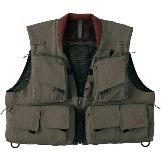 DAIWA Vest DV-3222 Gray/Brown M~2XL Various