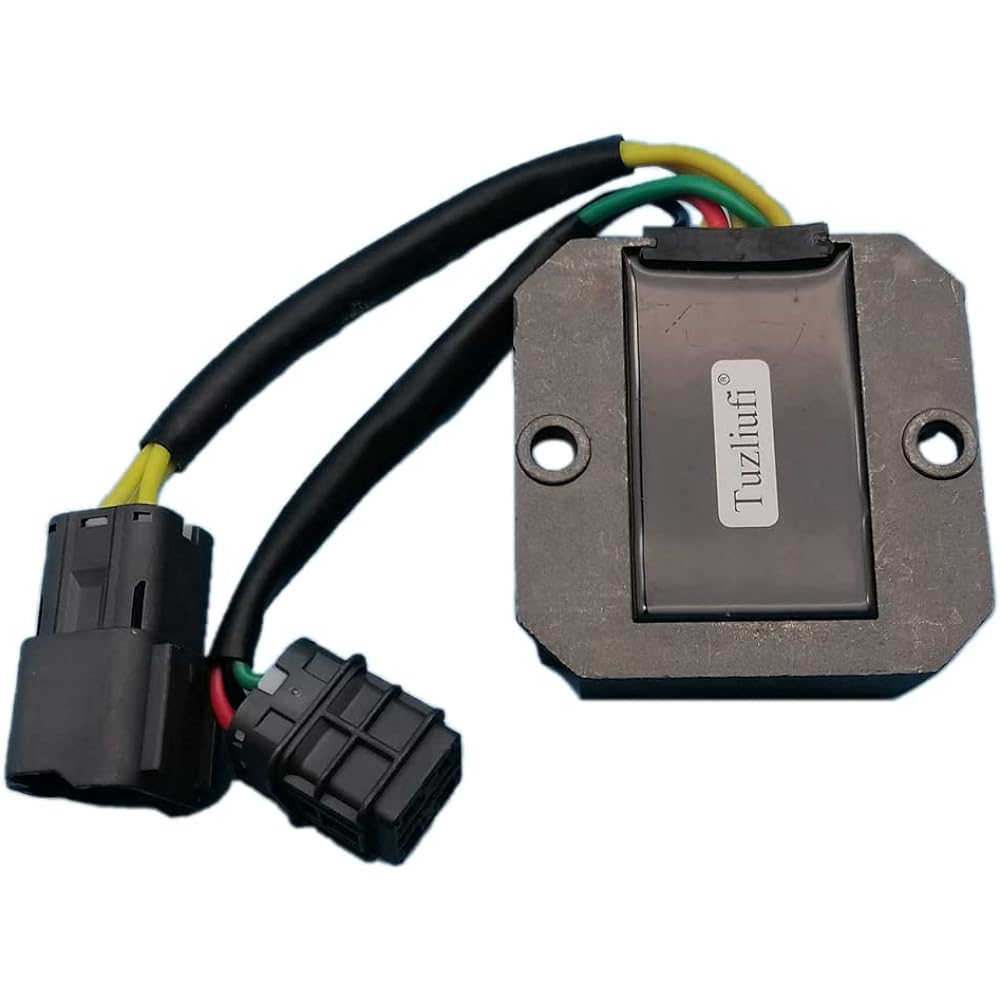 Tuzliufi Replacement Voltage Regulator Rectifier ATV Yamaha Grizzly YFM300 Yfm Can-Am DS Kymco Mongoose MXU 150 250 270 300 Arctic Cat Utility EFI L/C 2003-2010 2011 2012 2013 2014 2015 2016 2017 Z62