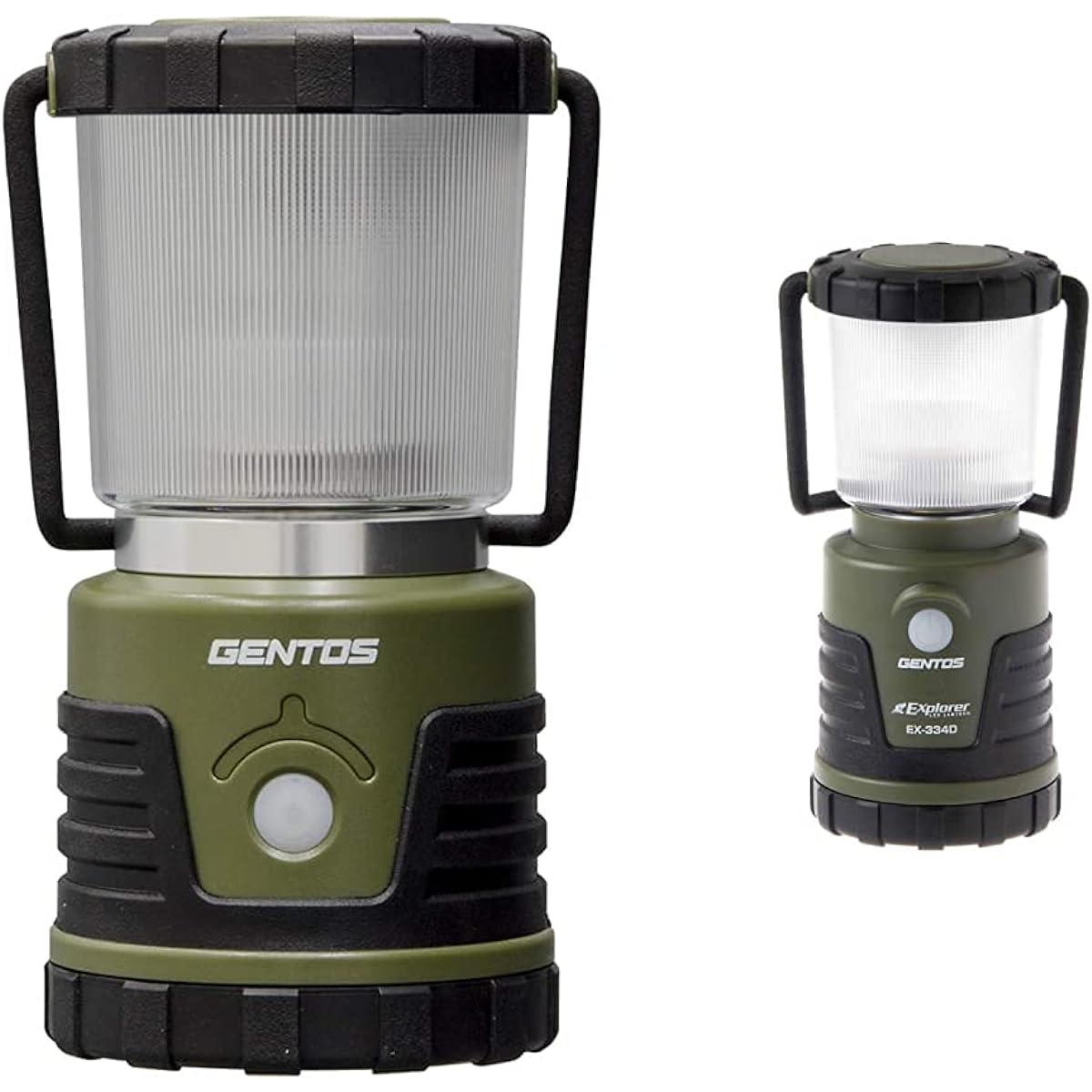 GENTOS LED Lantern [Brightness 1000 Lumens / Practical Lighting 11-240 Hours / 3 Colors Switchable / Splashproof] Explorer EX-109D Disaster Prevention Light For Power Outages Compliant with ANSI Standards