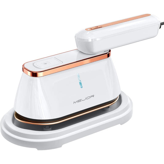 (2023 Newest Release/Multi-Use) Steam Iron, Clothes Steamer, Clothes Steamer, Hanger, Wrinkles, 15 Seconds Rise, 3 Steam Adjustment, 1200 W, Powerful Handy Steamer, 120 ML Tank, Easy to Use, Small,